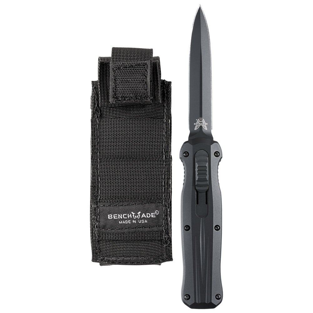 Benchmade Pagan Automatic Tactical Knife Black Double Edge Blade 33bk Tactical Global Solutions