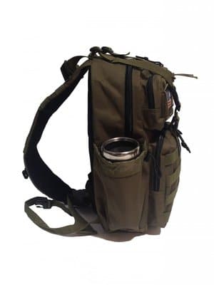 Side Of Camo Sniper 24 Hour Sling Bag