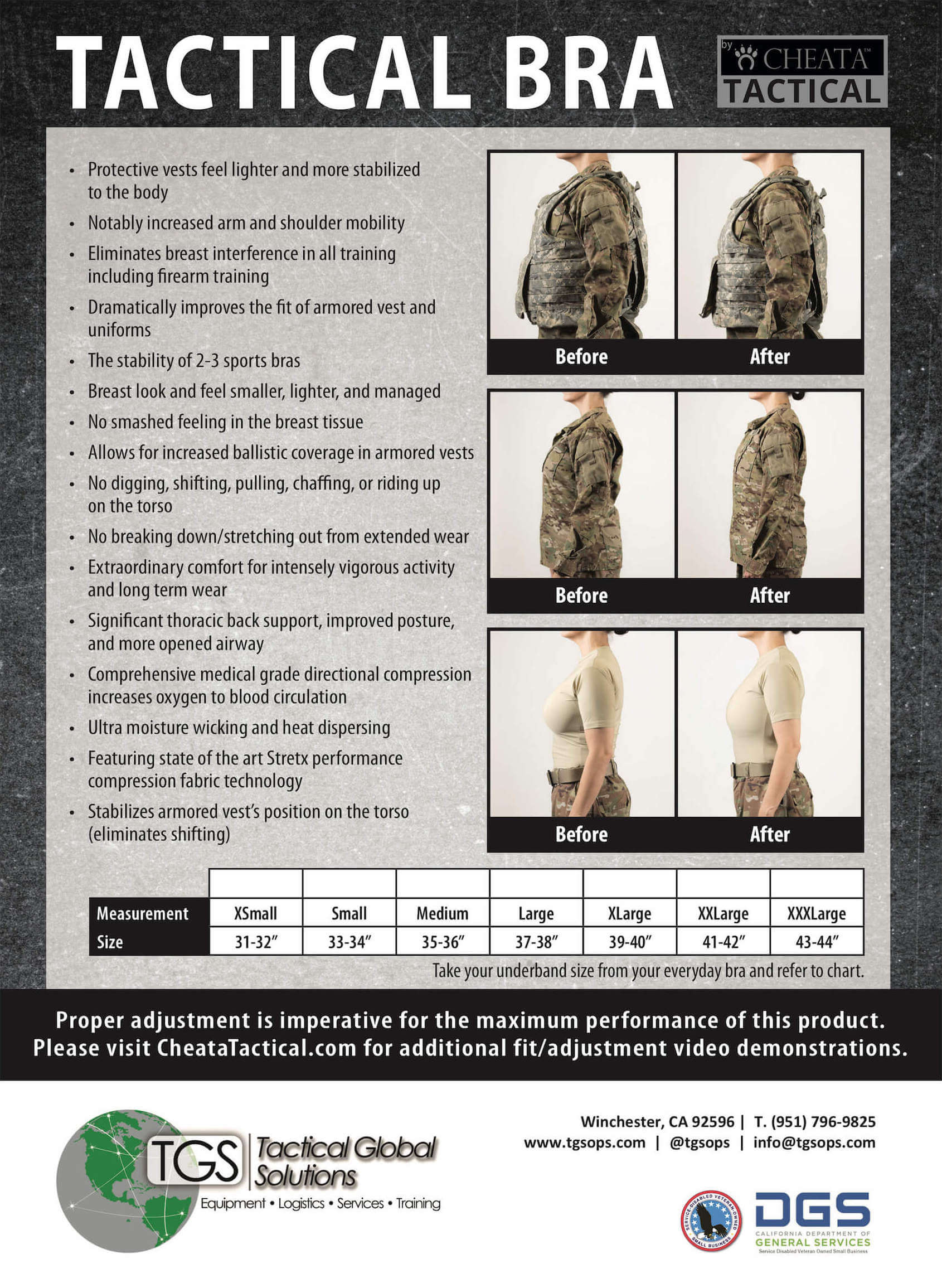 Compression Tactical Bra From: Cheata Tactical