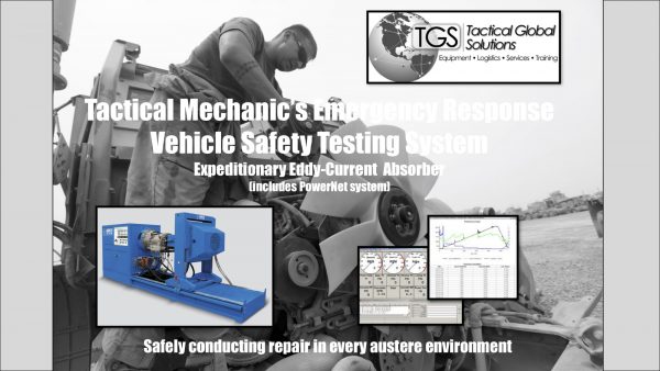 Tactical Mechanic's Emergency Response Vehicle Safety Testing System: Expeditionary Eddy-Current Absorber